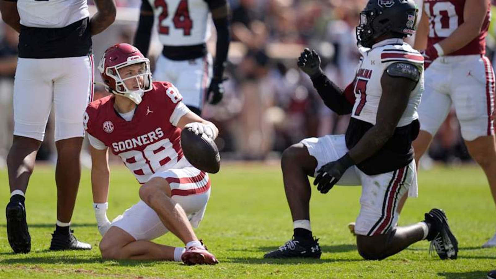 Oklahoma Walk-On WR Jacob Jordan Reflects on Breakout Freshman Season