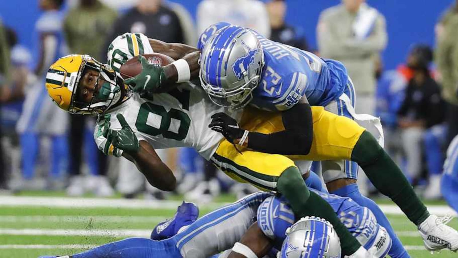 Packers-Lions Final Injury Report: Seven Starters Out For Showdown
