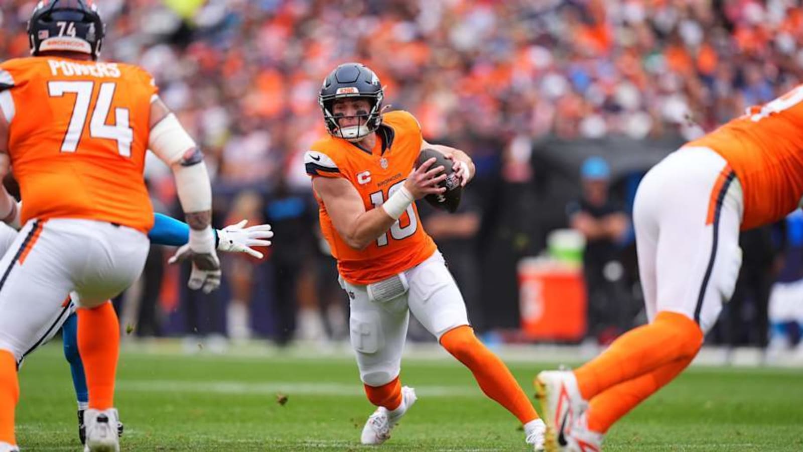 Broncos QB Bo Nix Laughs Off Lamar Jackson Comparisons