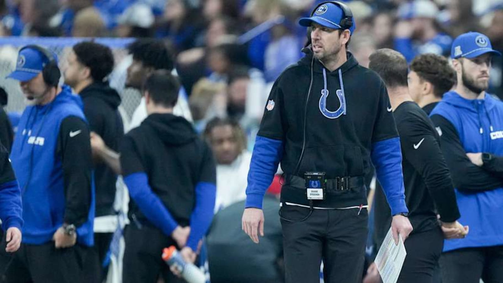 Colts&#39; Shane Steichen Gives Adulation to Lou Anarumo Hire