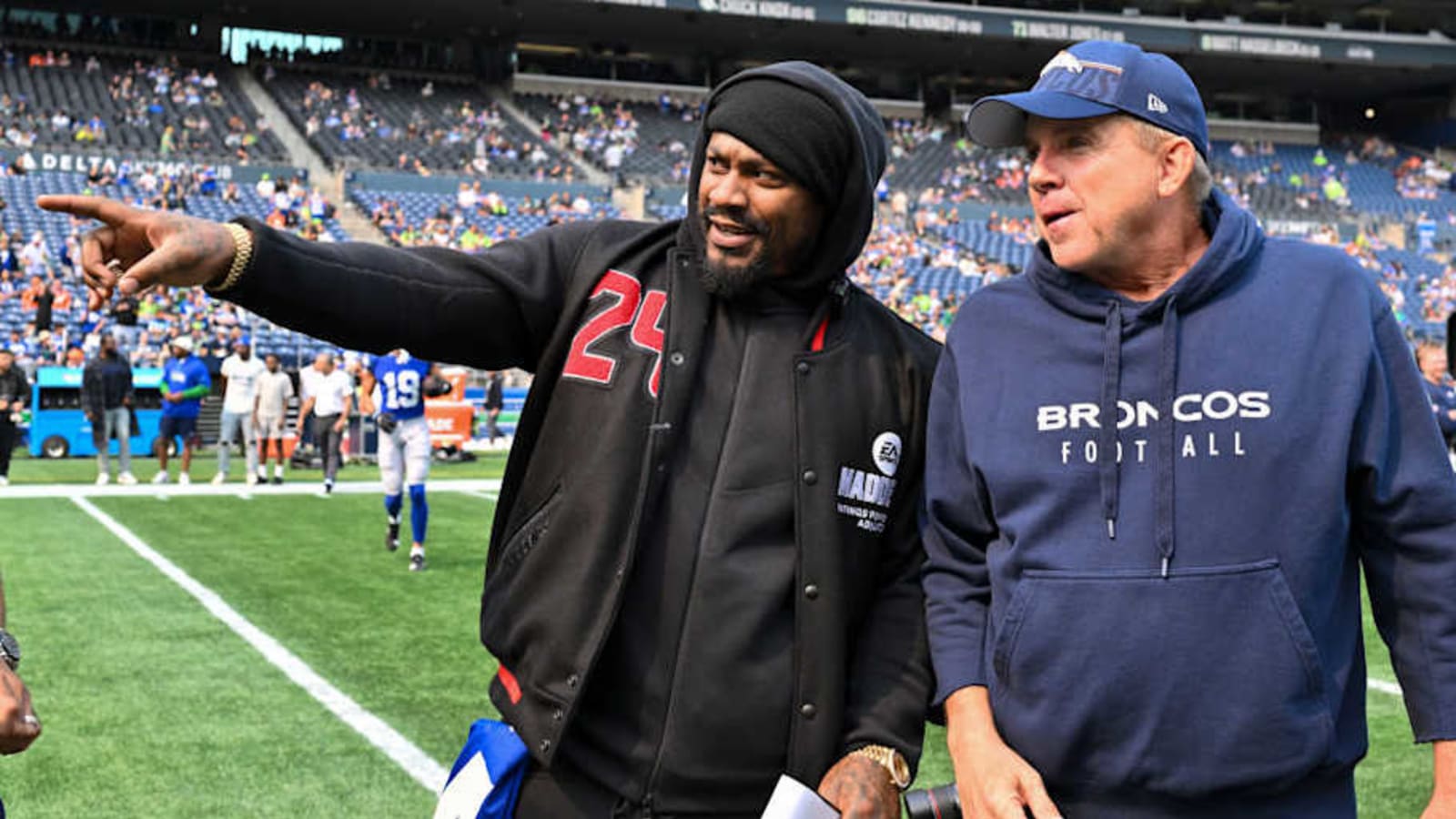 Seahawks legend Marshawn Lynch on who he wants to win the Super Bowl and why