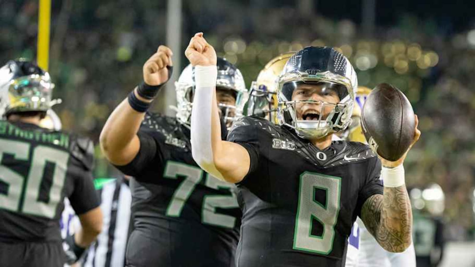 Oregon Ducks&#39; Dillon Gabriel On Tez Johnson&#39;s Return From Injury: &#39;We Need Him&#39;