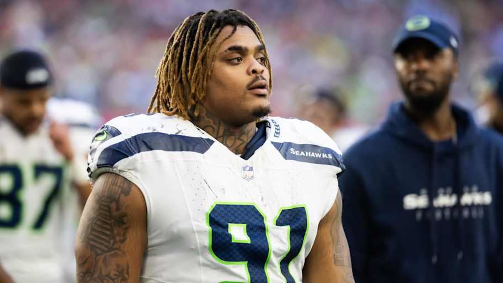 Seahawks DT Byron Murphy II Out vs. Rams, CB Riq Woolen Questionable