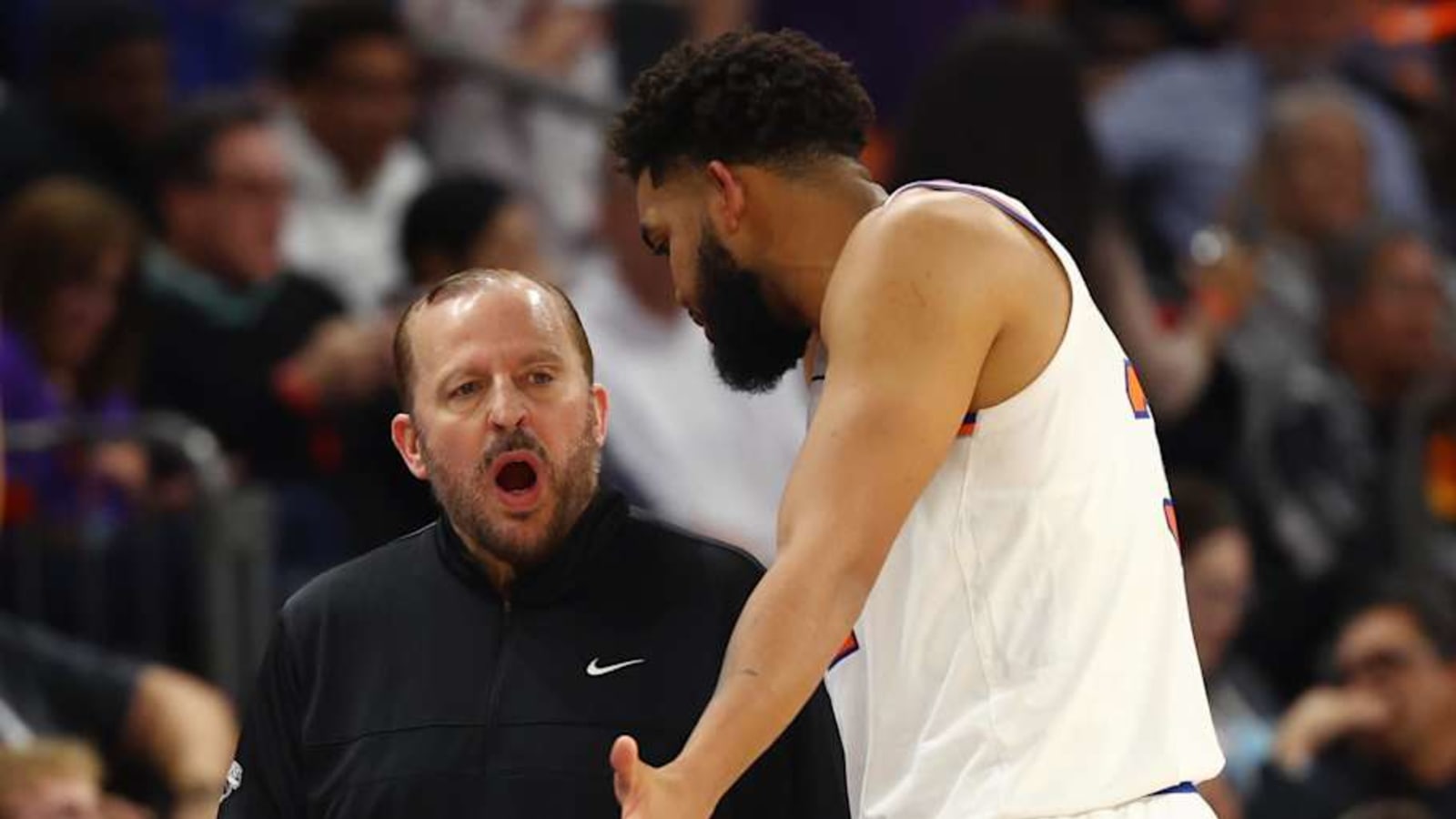 KAT-Tom Thibodeau relationship has &#39;grown&#39; in New York since time with Wolves