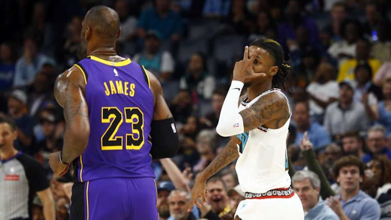 LeBron James Taunt Against Ja Morant Goes Viral in Lakers-Grizzlies