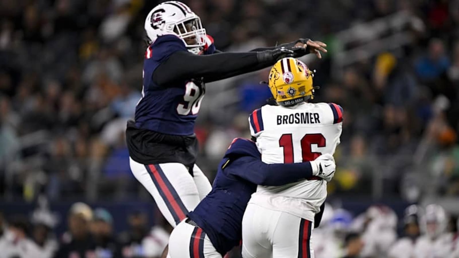 Max Brosmer identified as popular 'round 6 or 7 flier' candidate among NFL Draft QBs