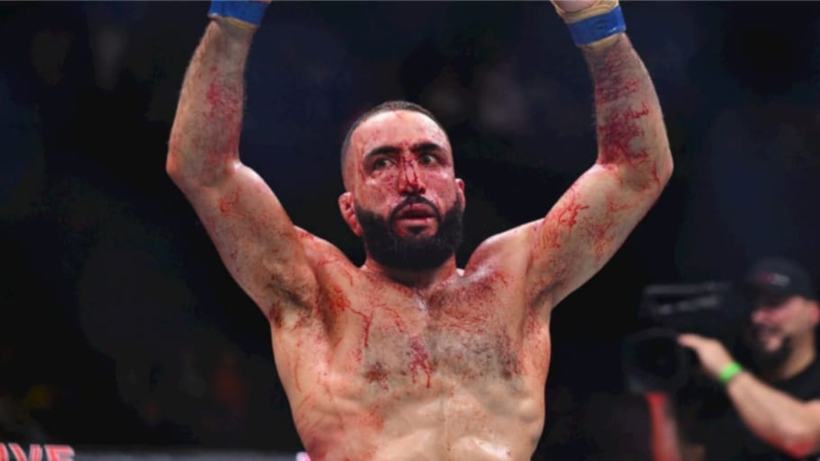 UFC CEO Dana White Calls Out &#39;Douchebag&#39; Reporter For Belal Muhammad Flag Question