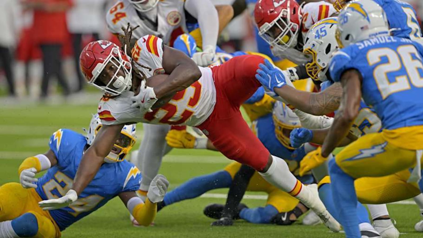 Chiefs vs. Saints Injury Report: Andy Reid Announces Status of Kareem Hunt, Mecole Hardman, Mike Danna