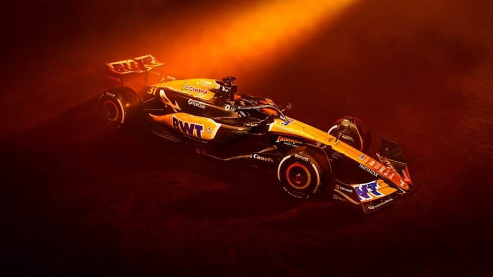 Indiana Jones and the Great Circle featured on special Alpine F1 livery