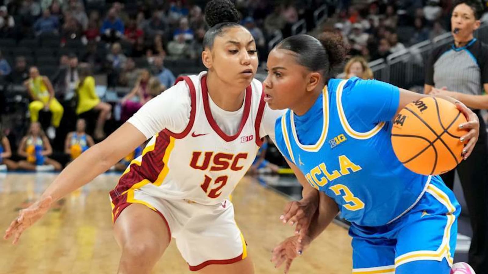 LIVE Score Updates: No. 1 USC Trojans vs. No. 16 UNC Greensboro, NCAA Tournament