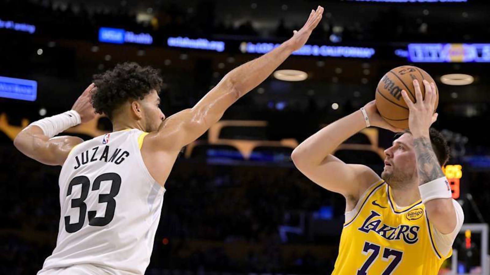 Lakers Beat Jazz, How Many Points Did Luka Doncic Score?