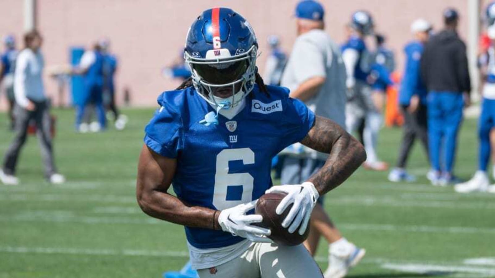 Receiver Bryce Ford-Wheaton Makes a Request of Giants Fans