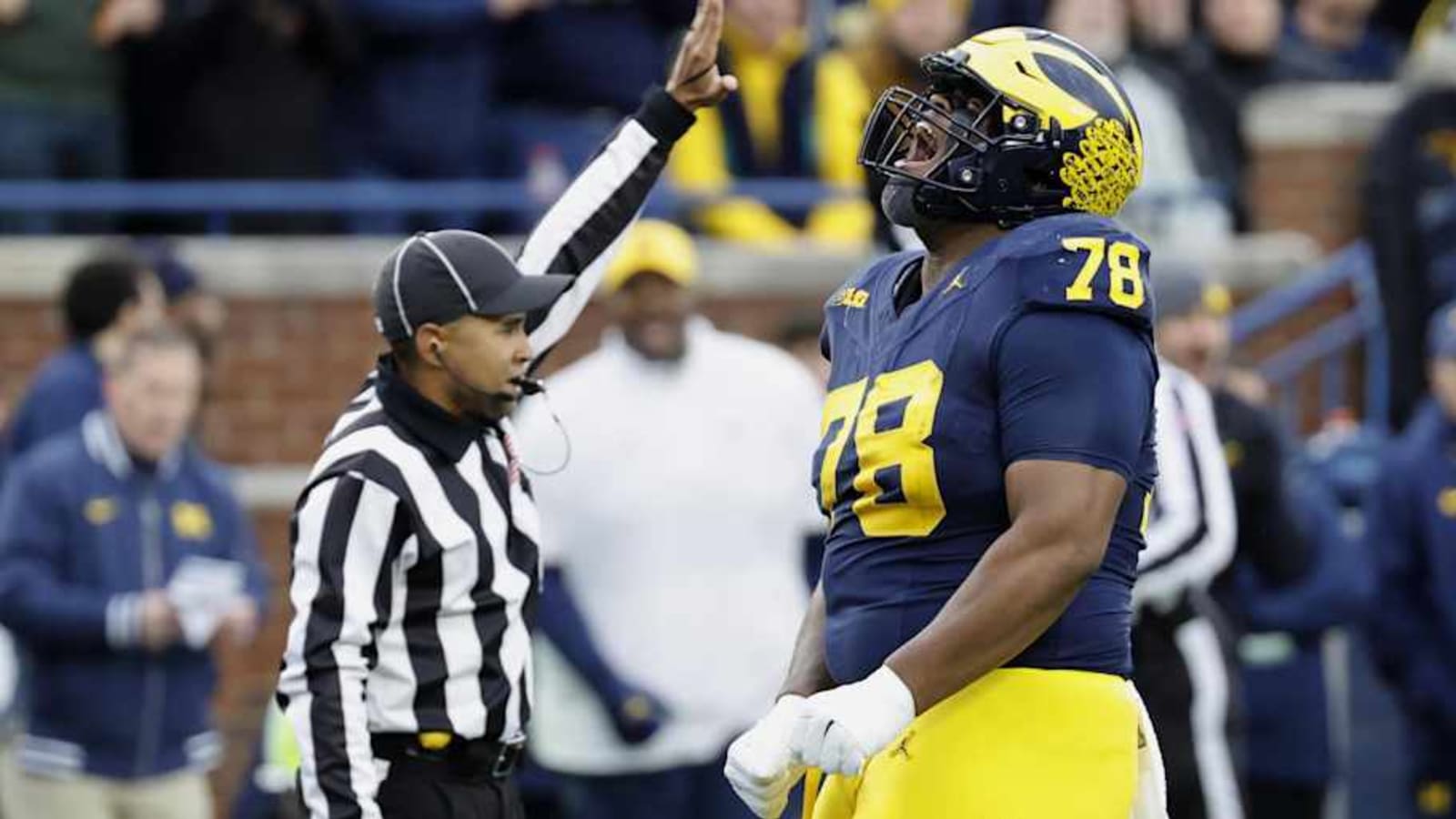 Michigan&#39;s Kenneth Grant Talks Raiders, Carroll