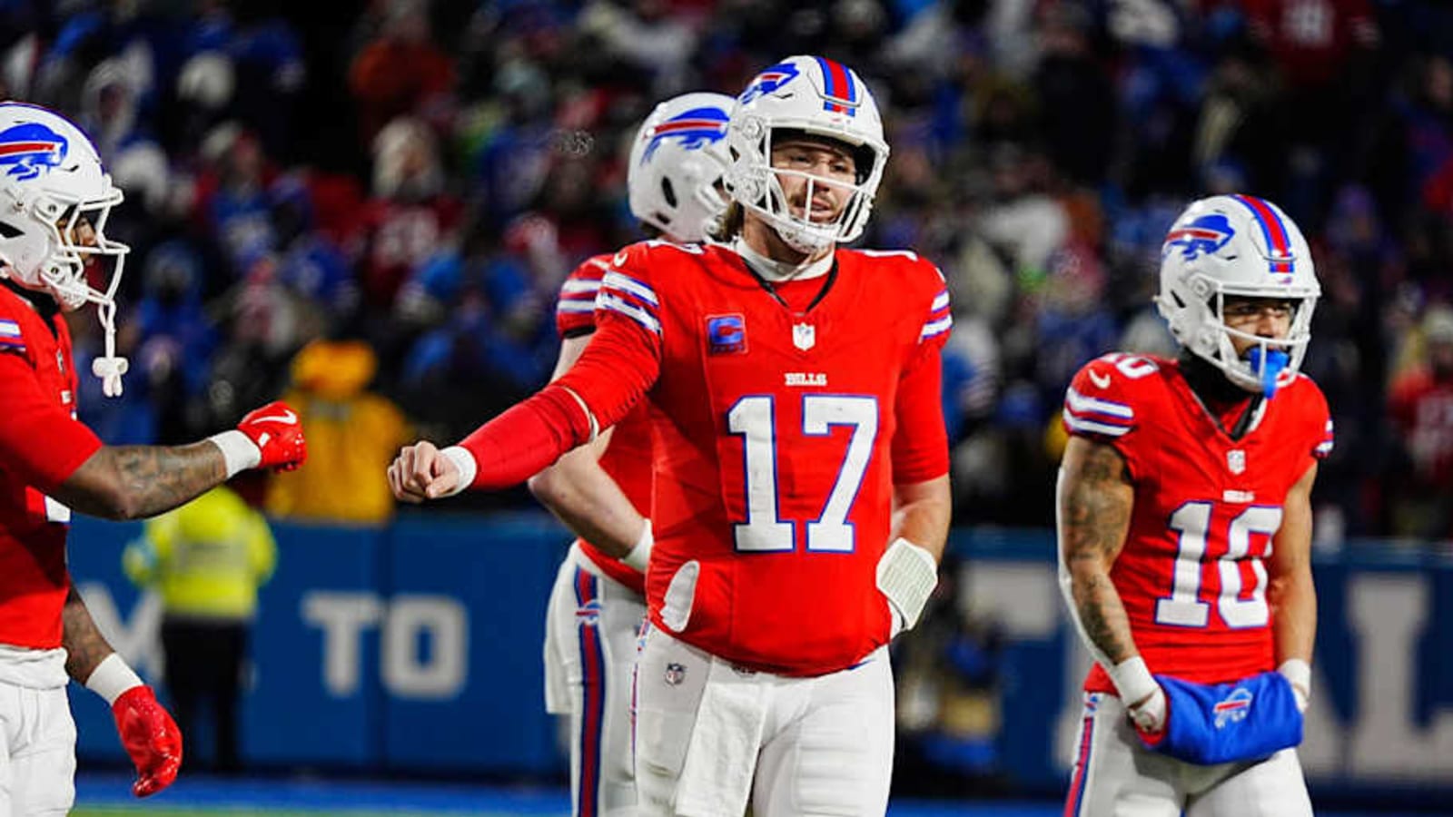 Josh Allen appears on Bills&#39; first Week 17 injury report