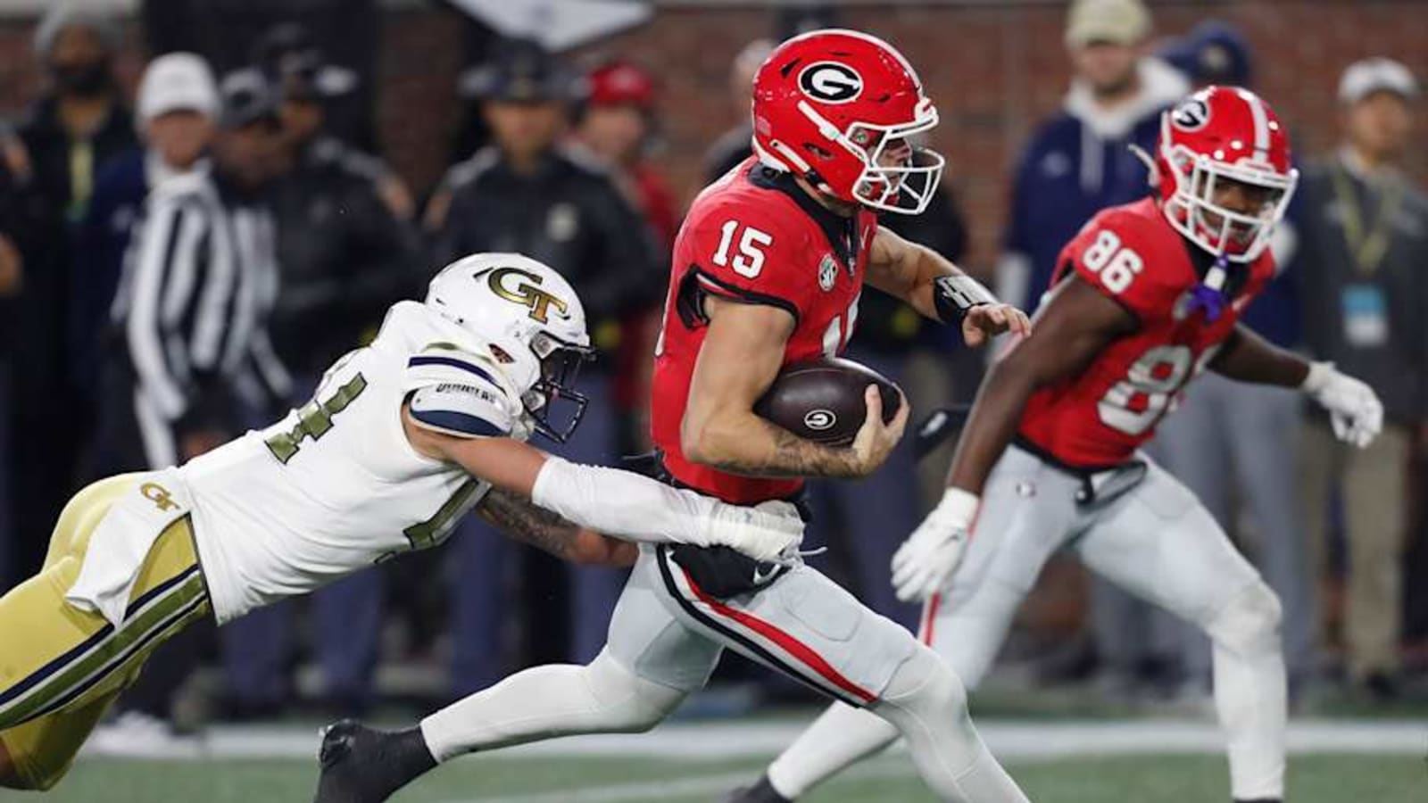 Georgia Football vs Georgia Tech Betting Line Released