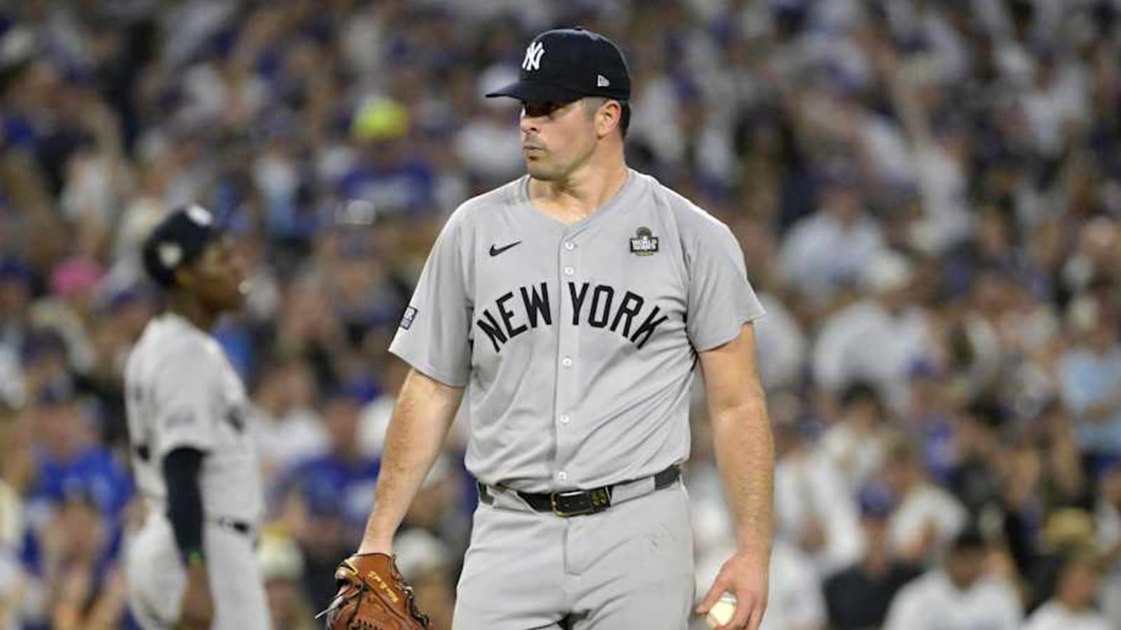 New York Yankees&#39; Starter Pitching With Blister on Finger