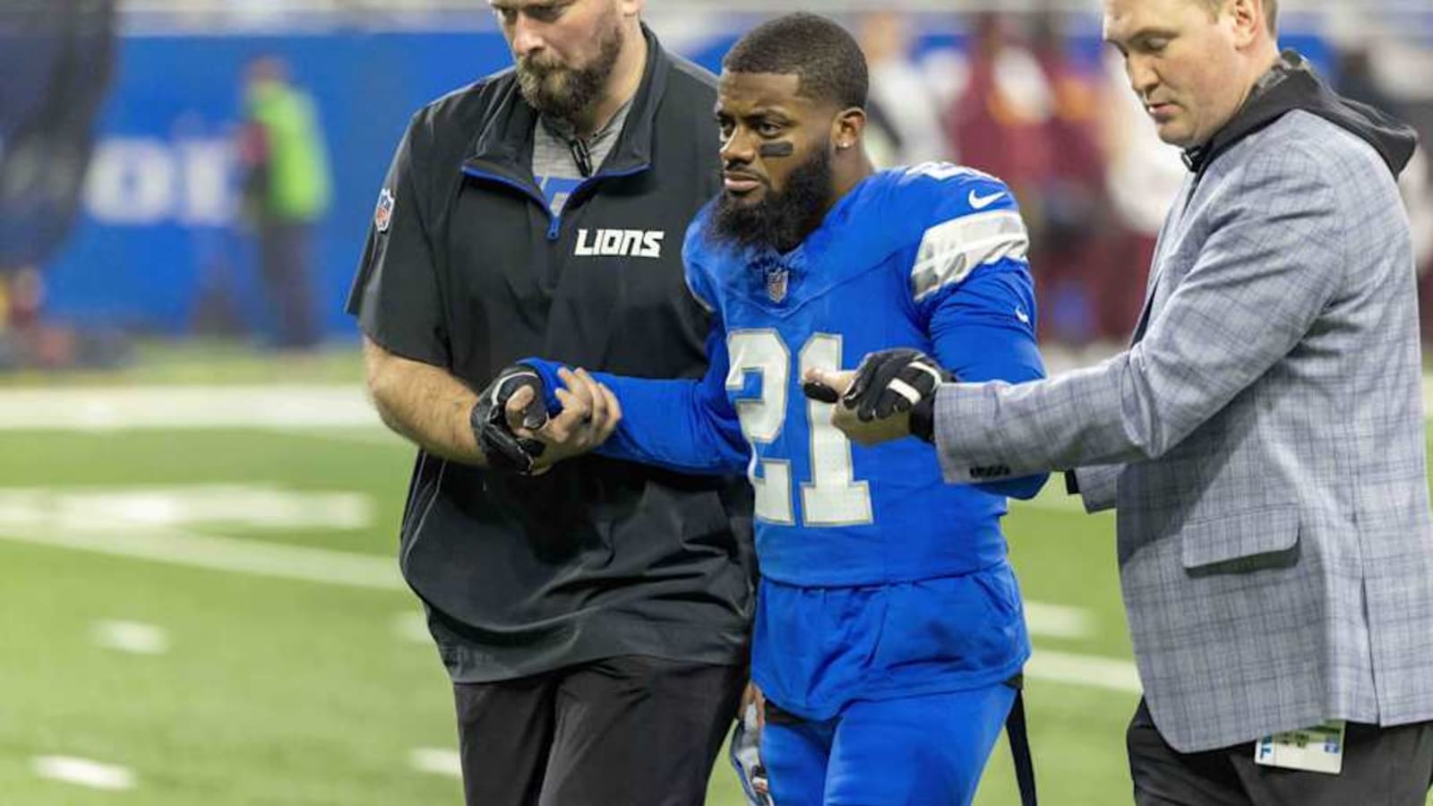 Amik Robertson has expected message for Lions critics after early playoff exit