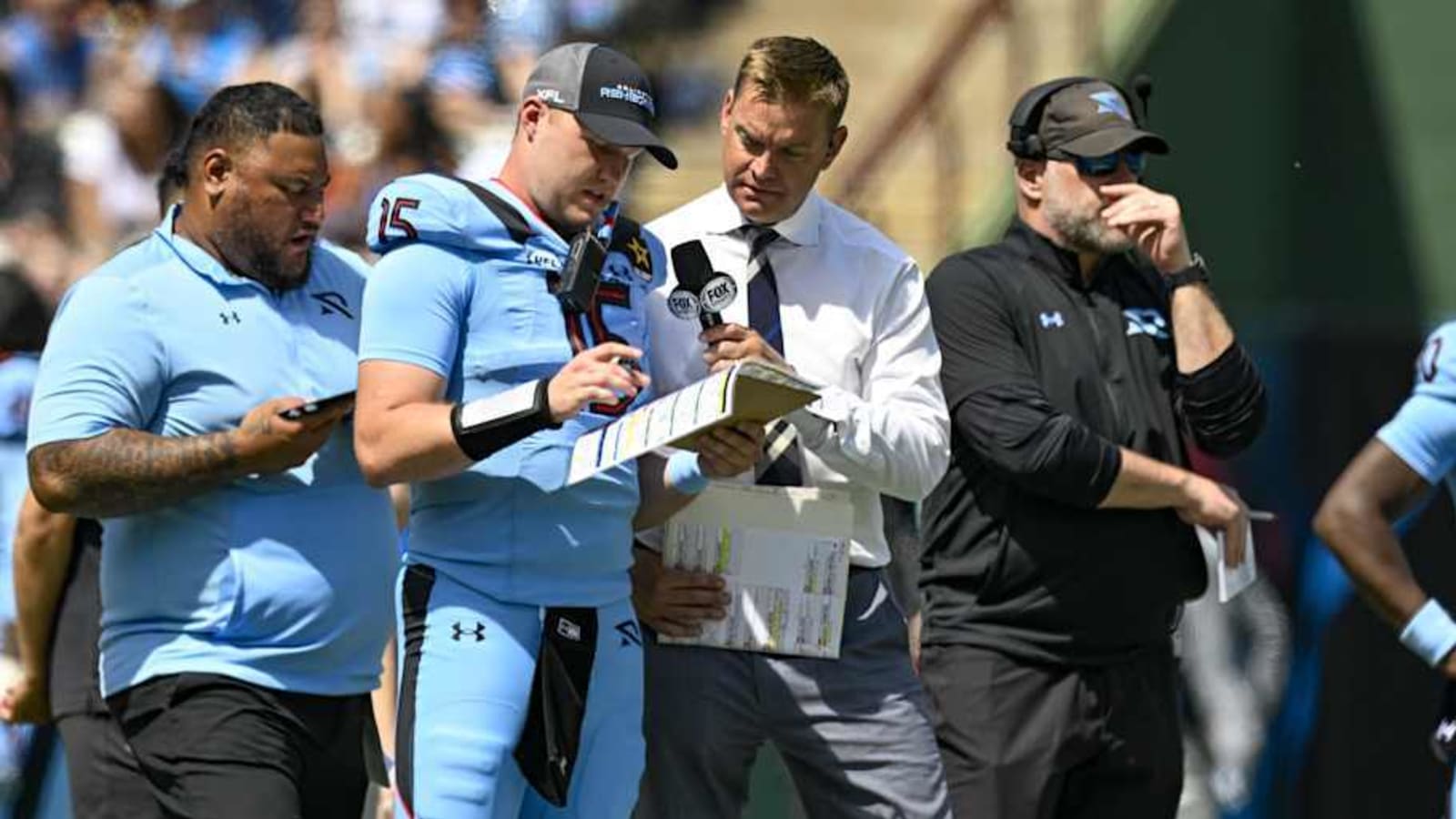 Brock Huard Clears His Throat, Intends to Coach With Son&#39;s Team