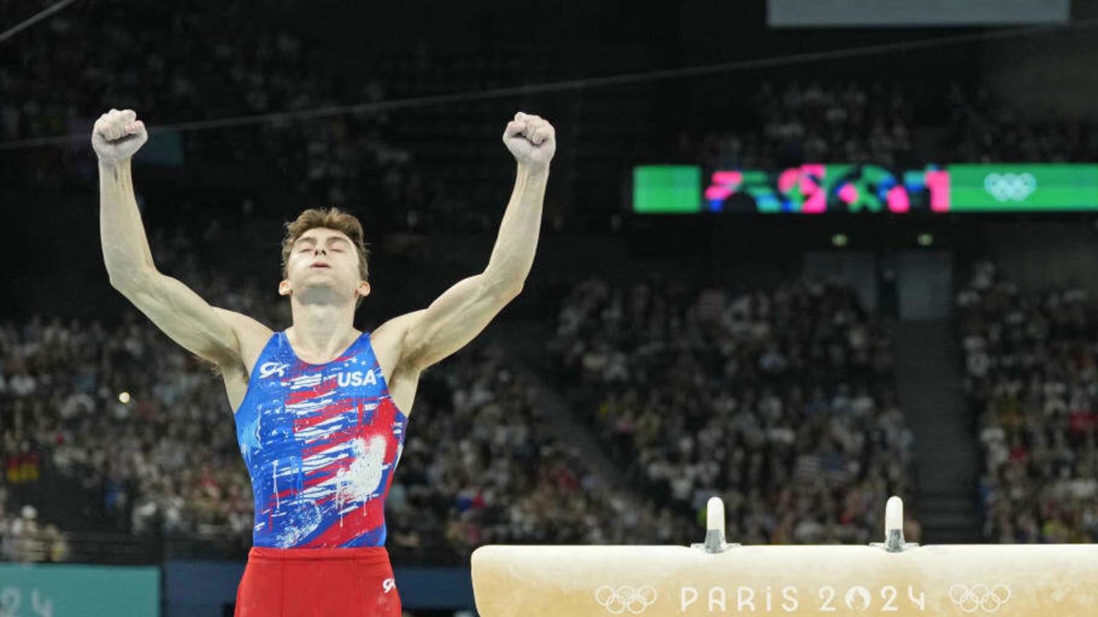 Olympic gymnast dubbed &#39;Clark Kent&#39; goes insanely viral with secret message