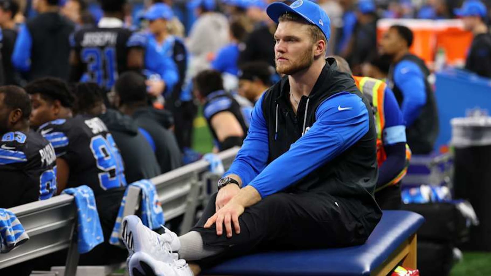 Lions defensive end Aidan Hutchinson posts phenomenal injury update video