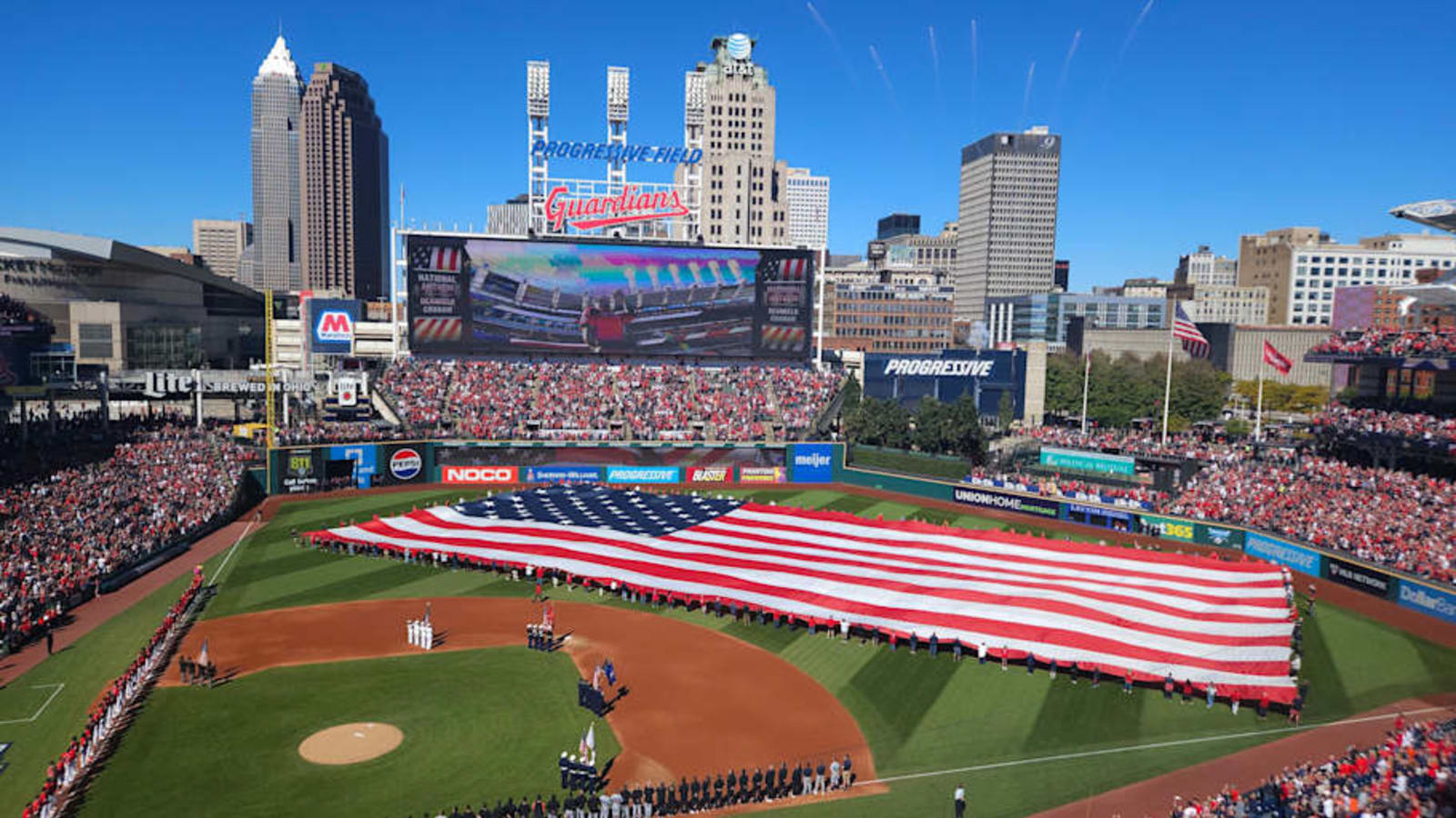 Cleveland Guardians&#39; Progressive Field Featured in New "Superman" Trailer