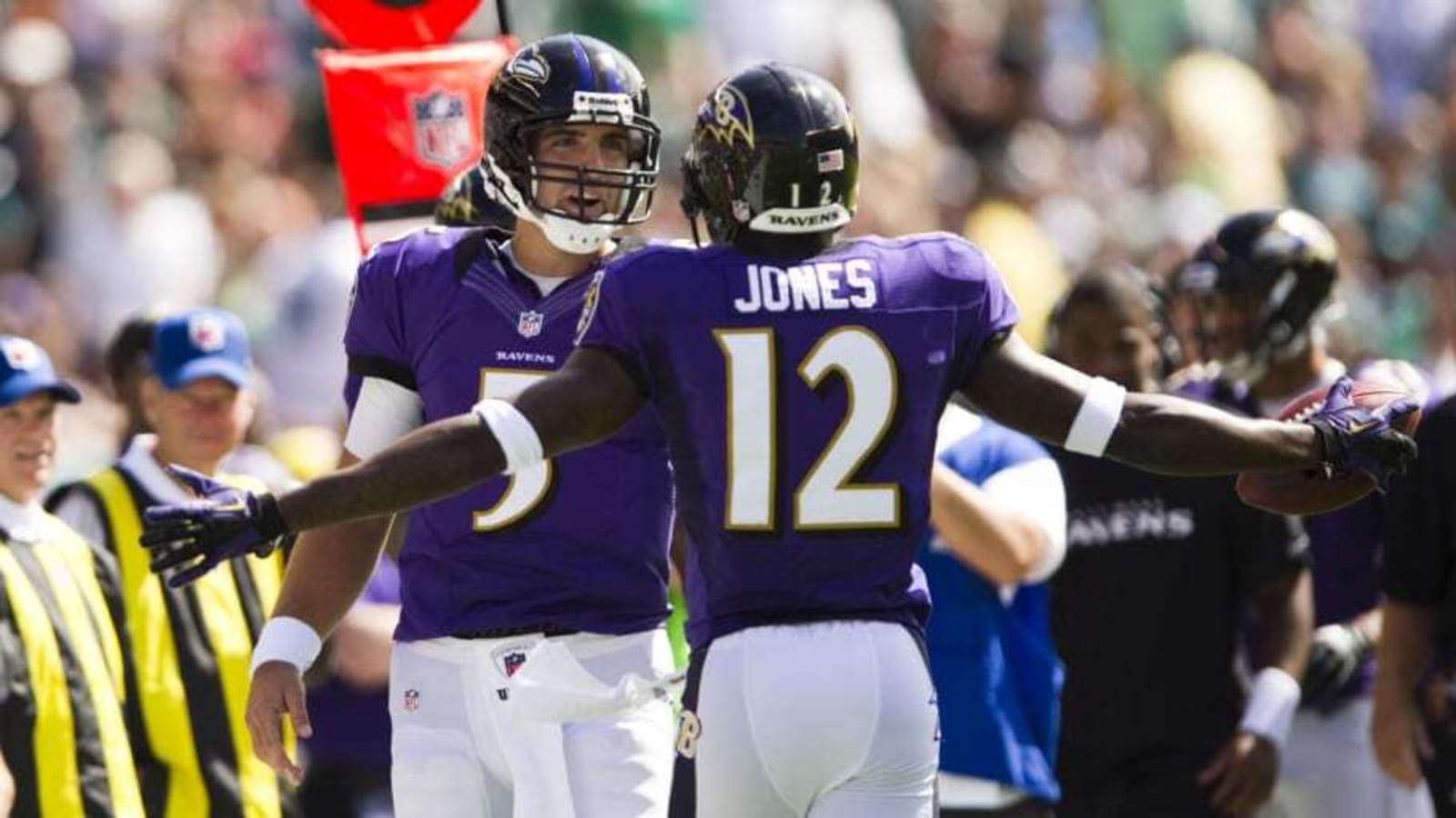 Former Raven QB Attends Jacoby Jones&#39; Funeral