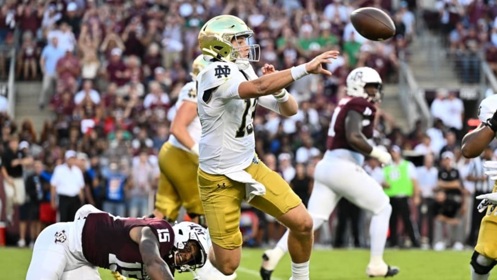 Notre Dame&#39;s Riley Leonard Rises to the Occasion on Big SEC Stage