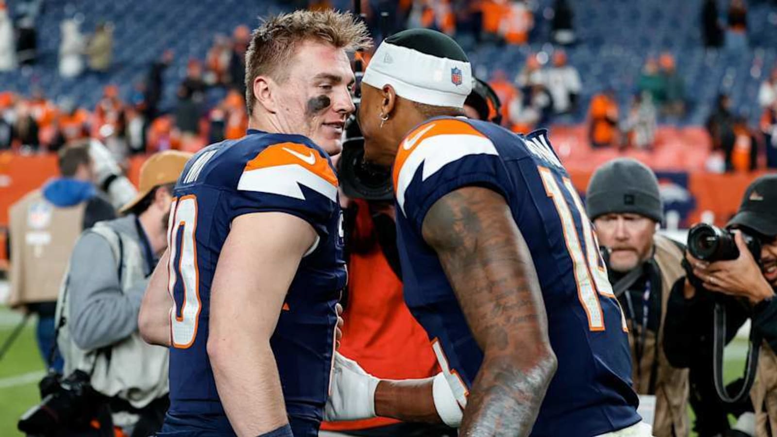 Bo Nix & Courtland Sutton Sound Off on Broncos Landing a FA &#39;Joker&#39;