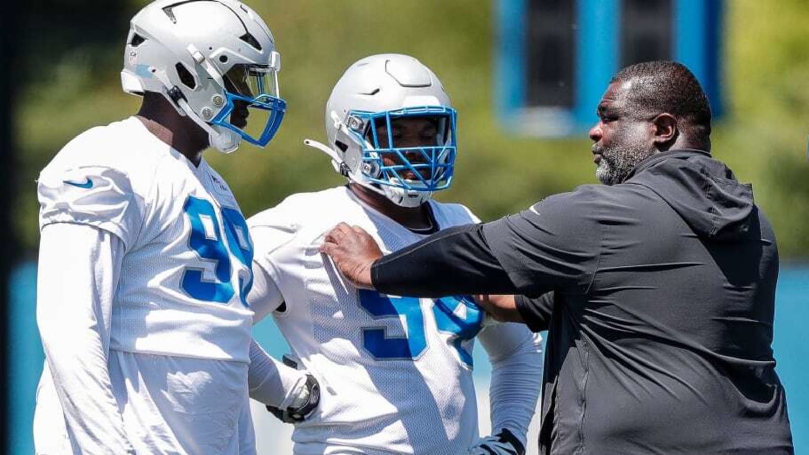 Lions&#39; Brodric Martin Showcases Brute Strength