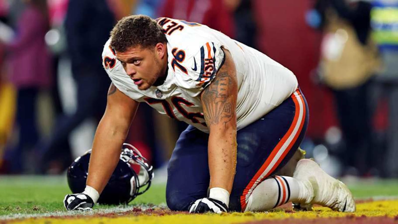 Bears Fans React to Comment About Teven Jenkins&#39; Future