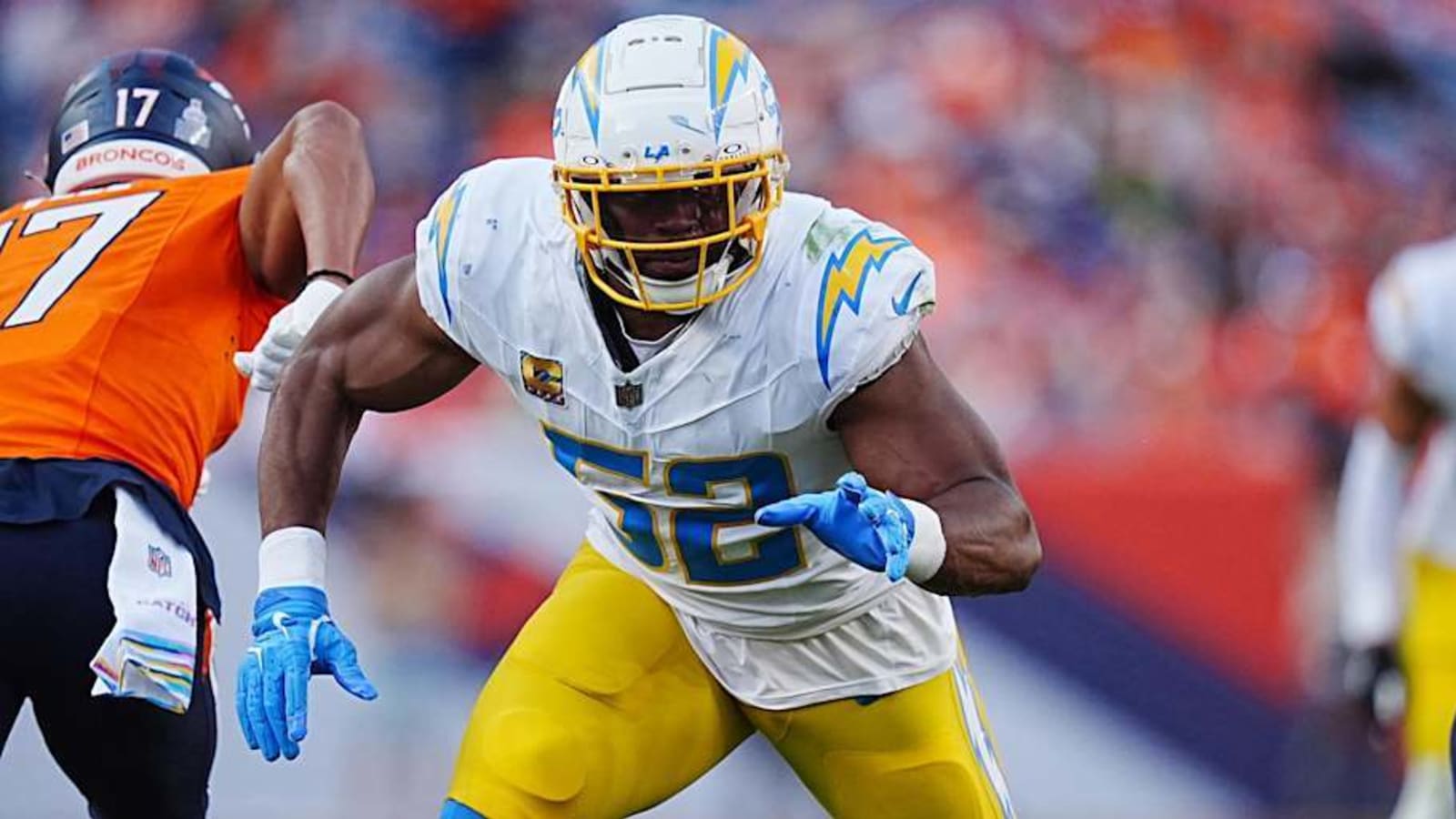 Is Khalil Mack playing today? Injury updates for Chargers defender