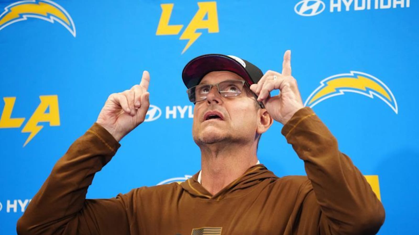 Best of Jim Harbaugh&#39;s Chargers press conferences in 2024