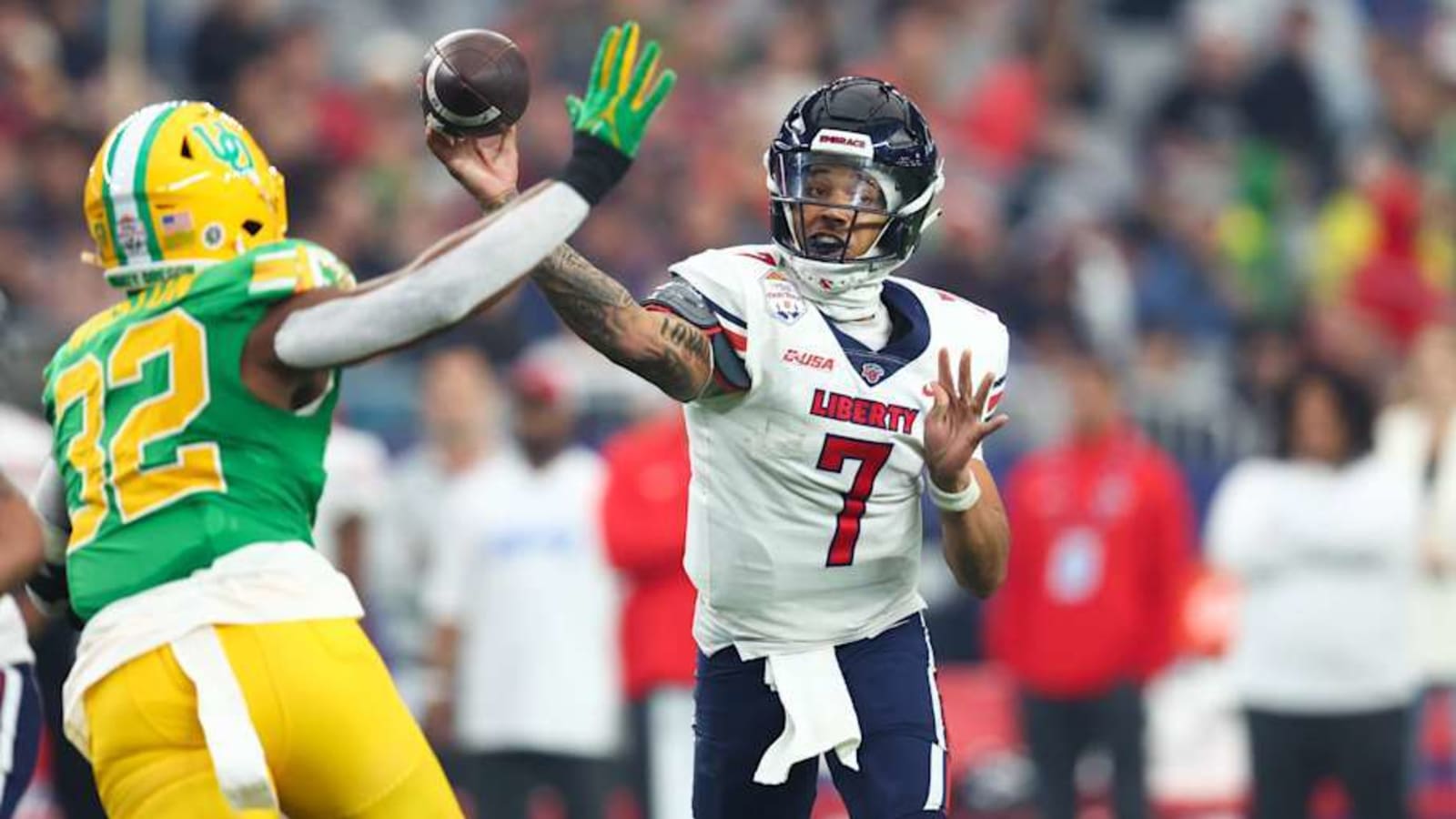 Former Liberty QB Kaidon Salter transfers to Colorado