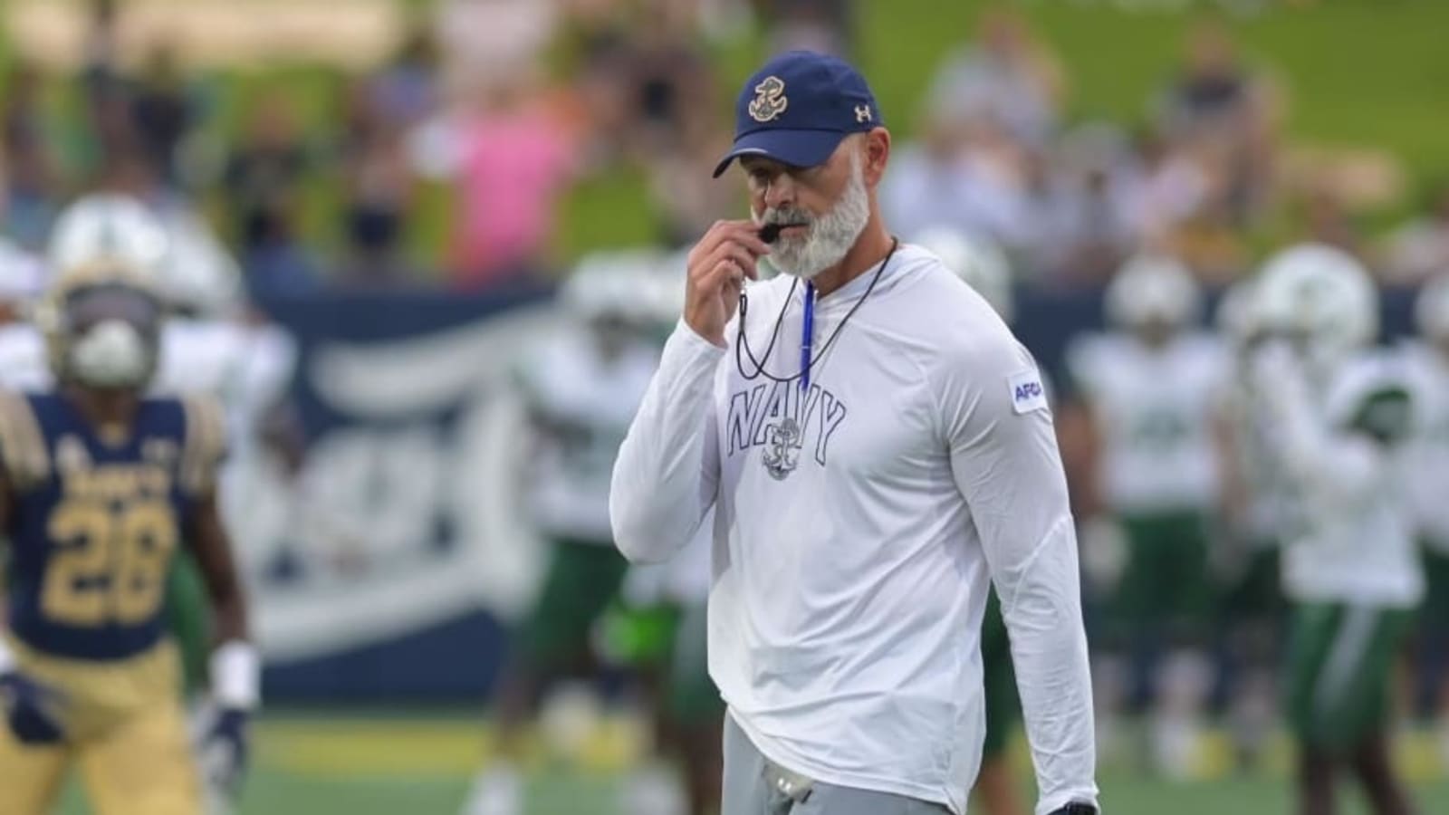 Navy Overcomes Slow Start To Beat Bucknell in Season Opener