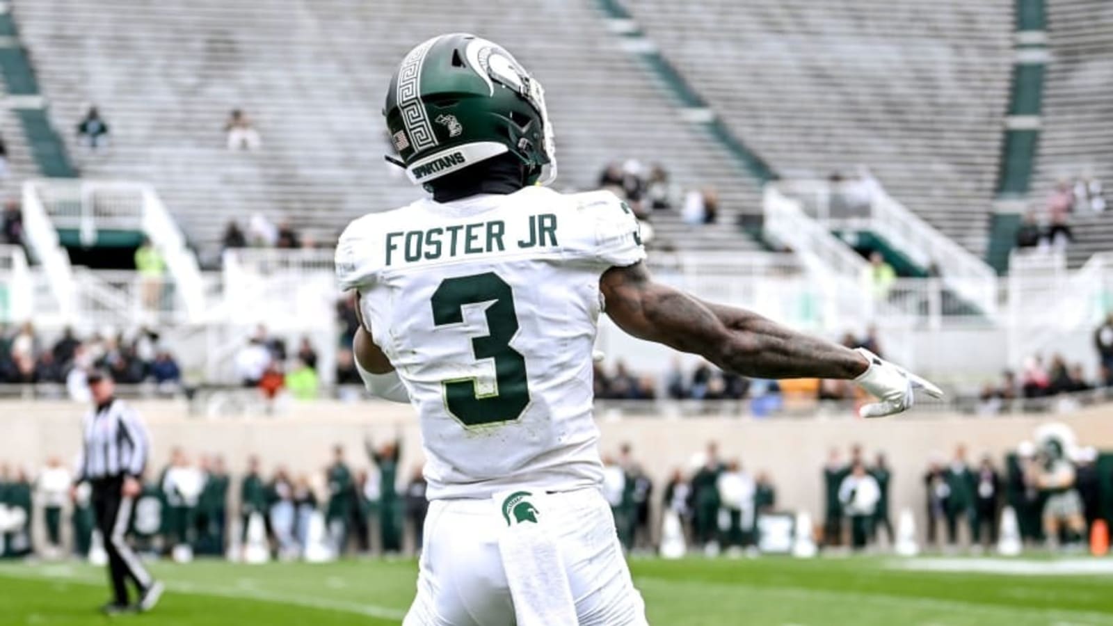 Michigan State WR Montorie Foster Jr.: &#39;We Got a Chip on Our Shoulder&#39;