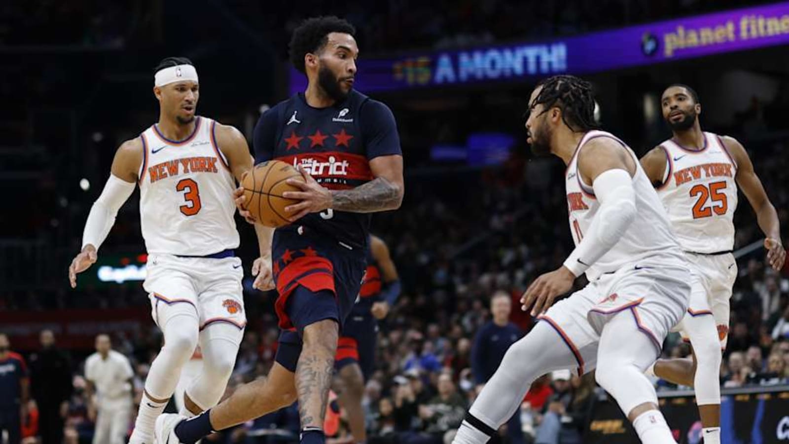 Wizards&#39; Justin Champagnie Has Career Game vs. Knicks