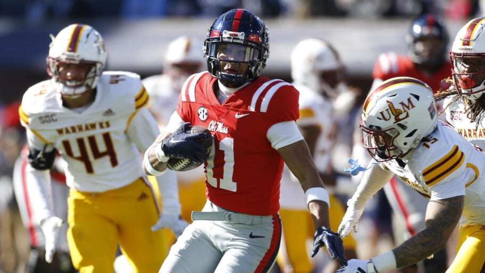 Ole Miss To Be Without Wide Receiver Jordan Watkins vs. Furman