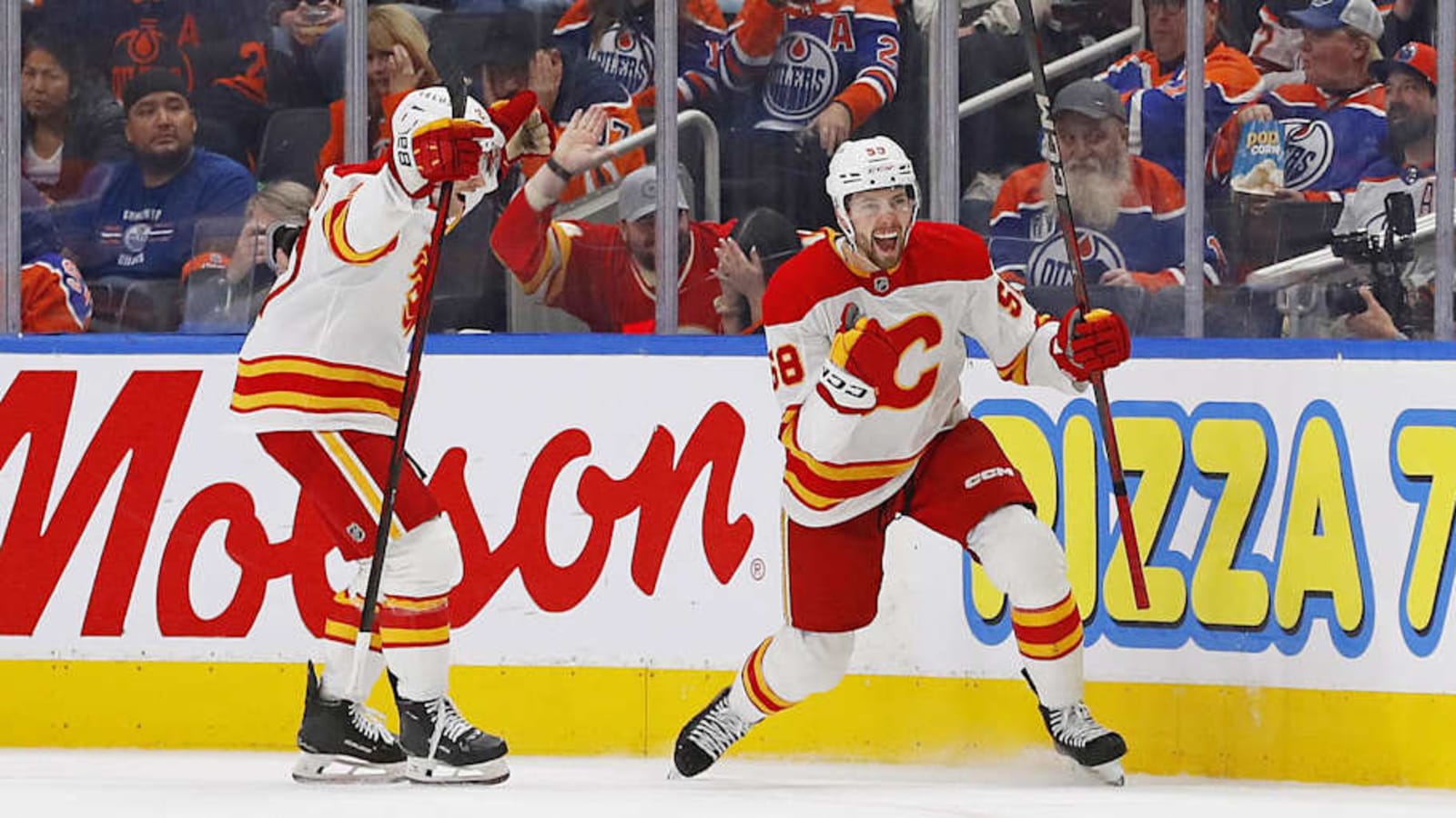 Flames Forward Caps Long Journey to NHL With First Goal