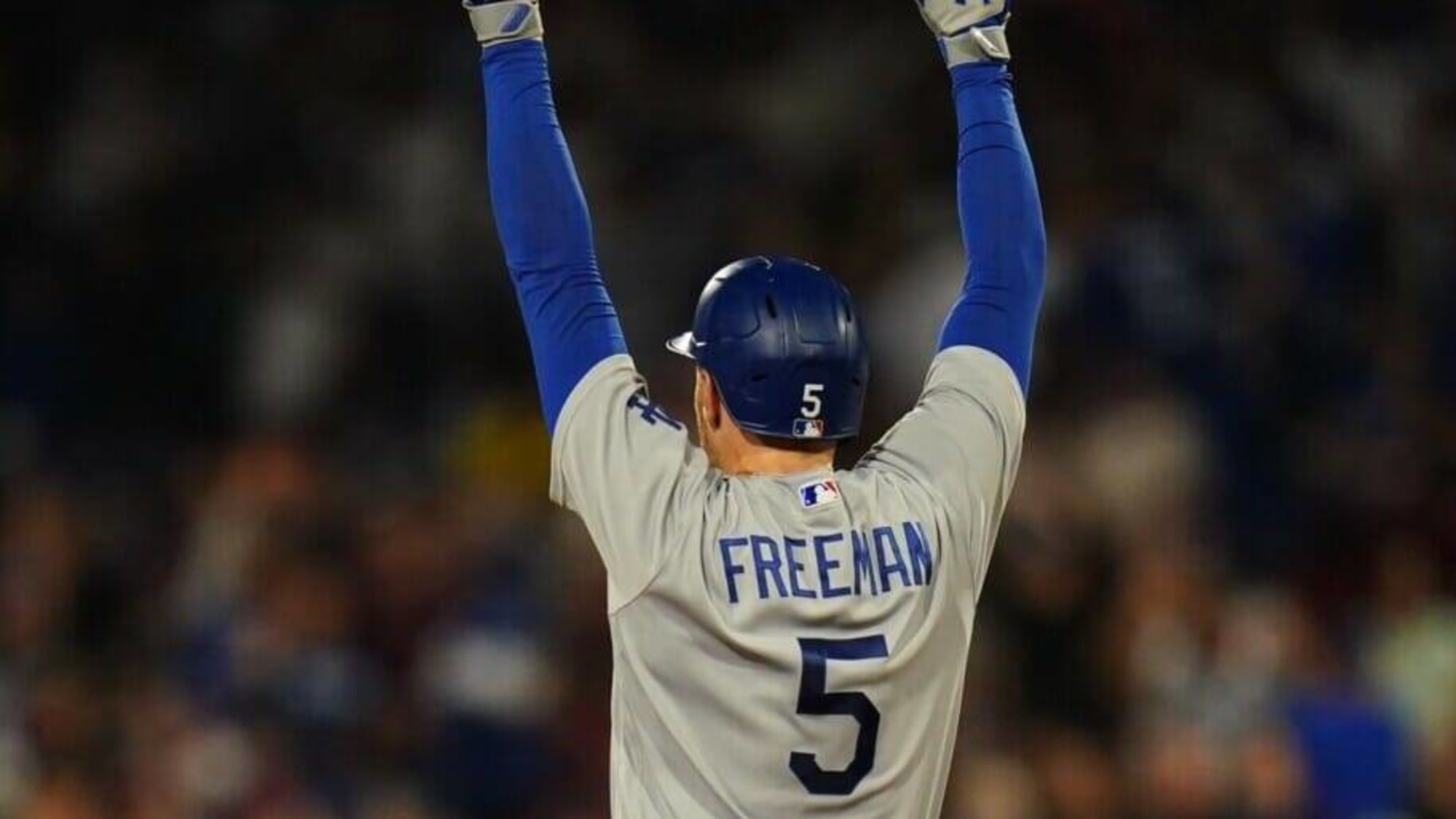 Freddie Freeman 5 Los Angeles Dodgers baseball player Vintage