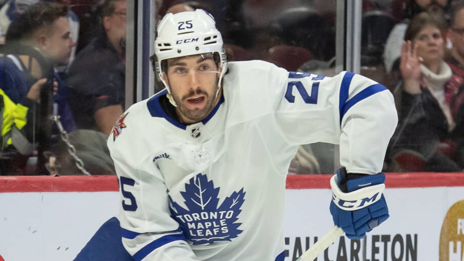 Maple Leafs defenseman fined for cross-checking