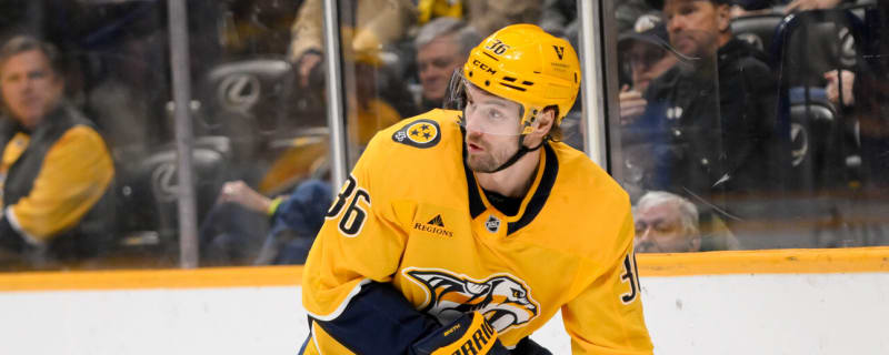 Predators forward placed on IR with lower-body injury