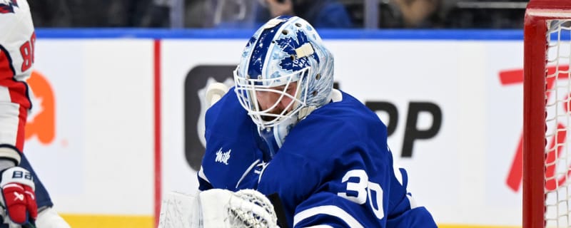 Maple Leafs confirm demotion of veteran goaltender