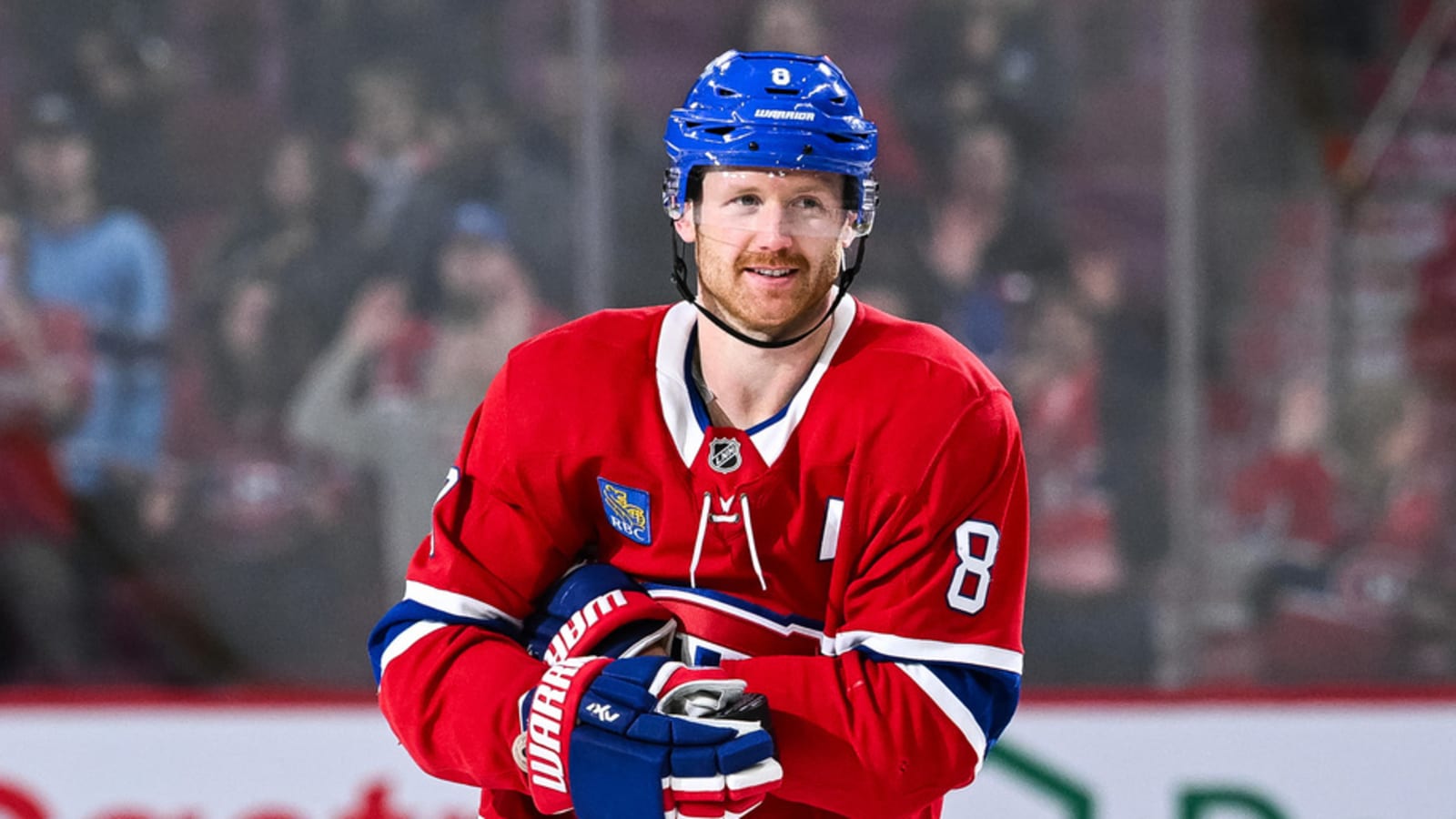 Mike Matheson at the Canadiens’ practice session
