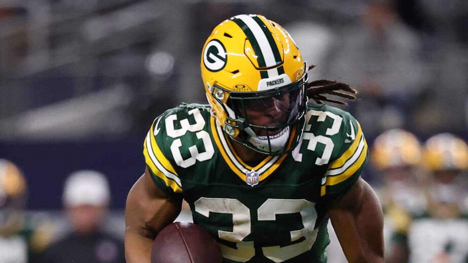 Watch: Packers' Jones rushes for third TD vs. Cowboys