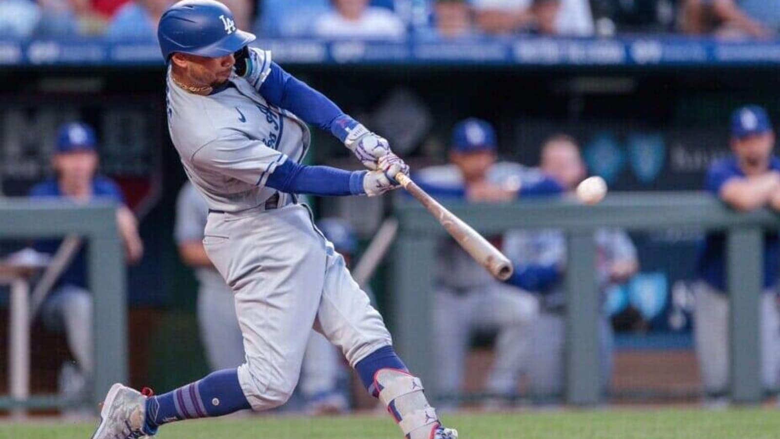 Mookie Betts homers twice, goes 4 for 4 with 4 RBIs and leads Dodgers to  9-3 win over Royals