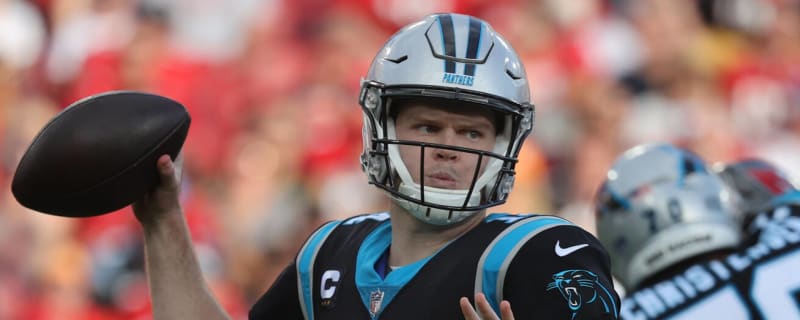 Panthers GM: QB job 'up for grabs'; Darnold No. 1 for now