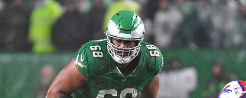 Eagles open practice window for key offensive lineman