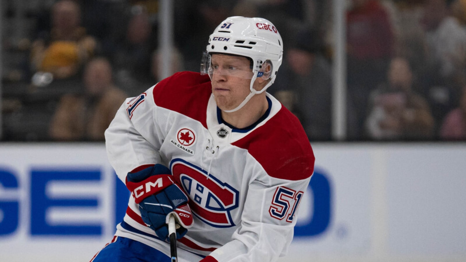 Canadiens left winger struck by car, out three to four weeks