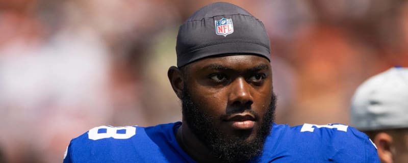 Giants place LT Andrew Thomas on IR with ankle injury