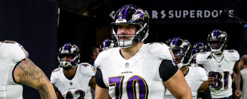 John Simpson seized the Ravens starting left guard job by keeping